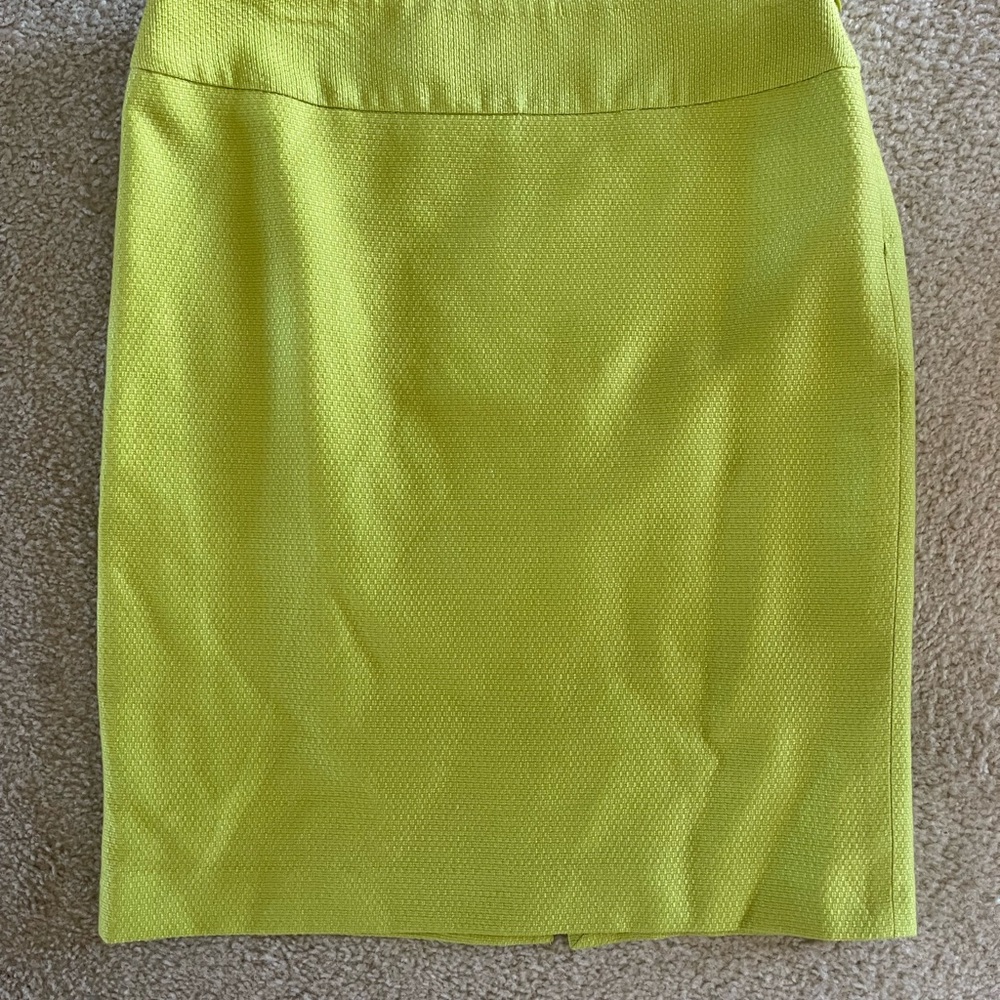 The Limited Lime Pencil Skirt